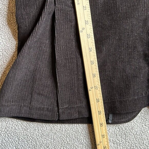 Tasso Elba Jacket Mens L 42-44 Brown Corduroy Barn Chore Cargo Pockets Blazer - Picture 13 of 14